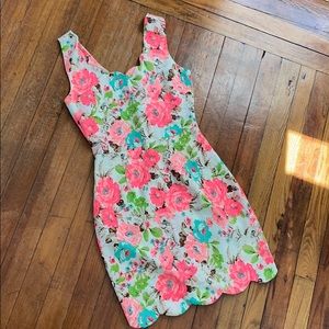 Floral Shift Dress